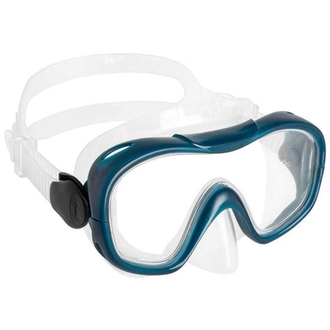 adults diving snorkelling fins mask  snorkel kit snk  blue decathlon