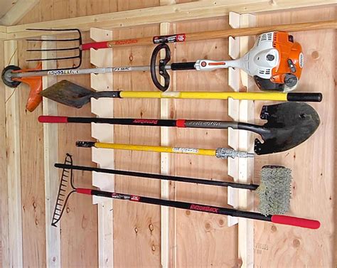 universal garden tool organizer  shed repair llc