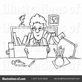 Office Clipart Illustration Drawing Bannykh Alex Royalty Computer Rf Getdrawings Ms sketch template