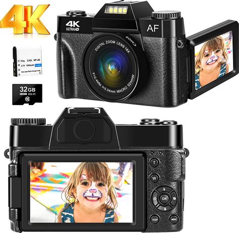 digital camera  vlogging camera mp fps full hd compact camera