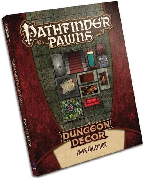 pathfinder pawns dungeon decor pawn collection  paizo staff english  sh