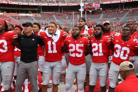 football   ohio state releases depth chart   matchup