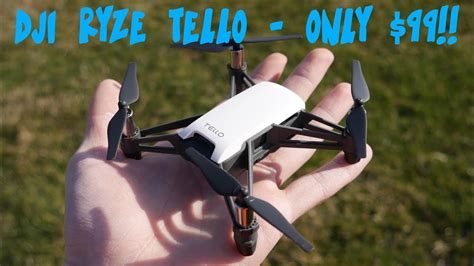 djis smallest  drone   heard  dji ryze tello review youtube