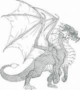 Coloring Dragon Pages Teenagers Cool Popular sketch template