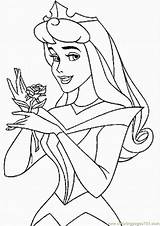 Coloring Princess Aurora Pages Popular sketch template