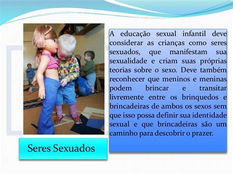 Sexualidade Na Educação Infantil