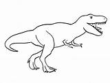 Rex Trex Dinossauros Tarbosaurus Colorir Imprimir Starts Theropod Marissa sketch template