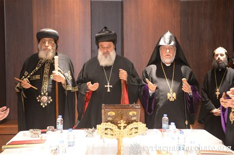 twelfth meeting   heads  oriental orthodox churches   middle east atchaneh