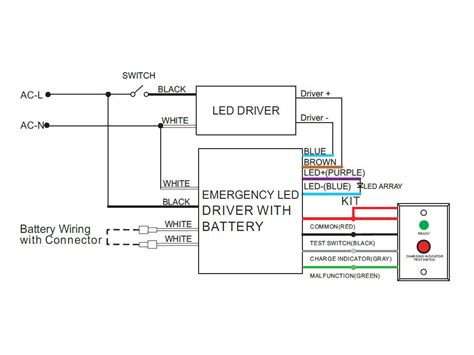 emergency ballast wiring diagram