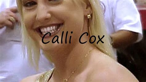 How To Pronounce Calli Cox Youtube