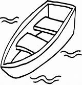 Coloring Pages Boat Printable Template Kids Clipart Color Row Transportation Coloriage Cliparts Stream Print Sailboat Skiff Gif Same Different Simon sketch template