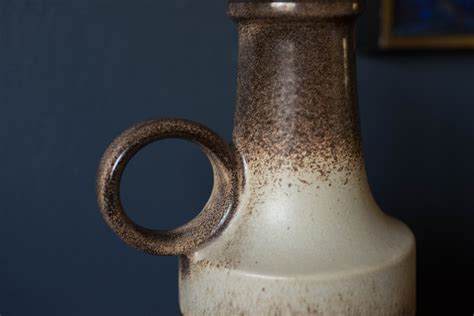 Vintage Large Scheurich Ceramic Pottery Vase Mid Century