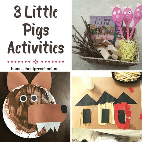 engaging   pigs preschool activities