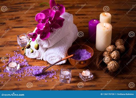 relaxing spa treatments stock photo image  care