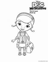Doc Mcstuffins Coloring Pages Printable Coloring4free Kids Color Halloween Getcolorings Print Related Posts Getdrawings sketch template