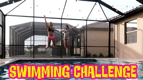 official swimpool challenge   year youtube
