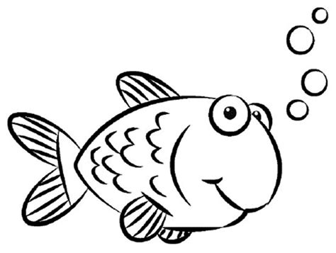fish drawing  kids clipartsco