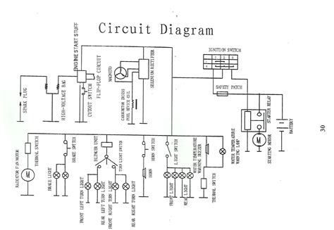 mini chopper wiring schematic