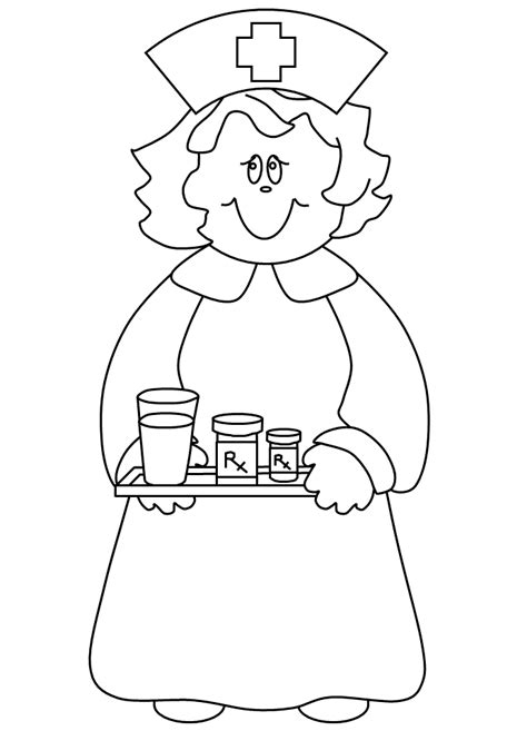 nursing coloring pages coloring home