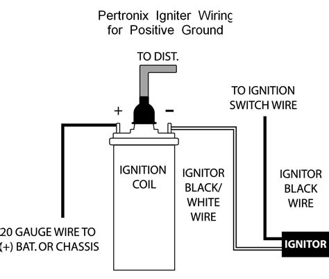 volt electronic ignition circuit diagram