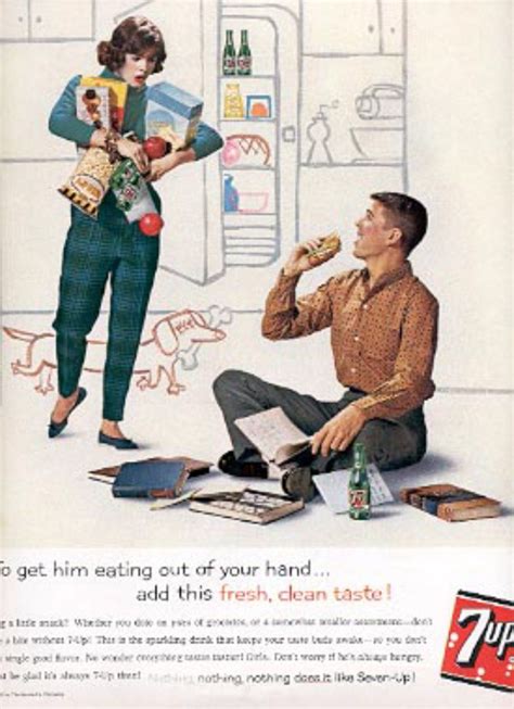 advertisement  pepsi   man  woman eating