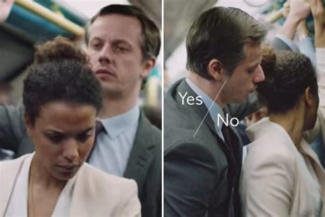 Video Shows Female Commuter Being Groped On Tube For Campaign Which