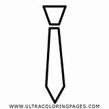 Corbata Corbatas Ultracoloringpages Anzug Krawatte sketch template