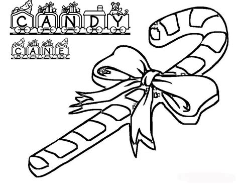 christmas candy canes coloring pages  tree decorating cartoon