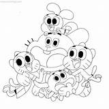 Gumball Coloring Pages Amazing Family Characters Xcolorings 920px Printable 84k Resolution Info Type  Size Jpeg sketch template