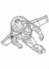 Toy Story Coloring Buzz Lightyear Pages Flying Disney Kids Coloriage Cute Withered Chica Para Colorear Colouring Template Dibujos Pixar sketch template