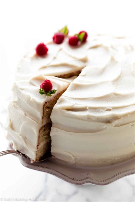 The Best Vanilla Cake I Ve Ever Had Sally S Baking Addiction