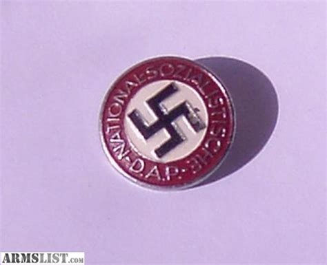 Armslist For Sale Original Nsdap Nazi Party Pin