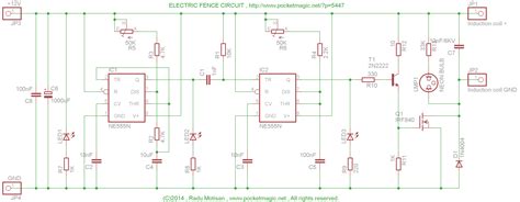 electric fence circuit  perimeter protection pocketmagic