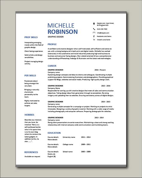 senior graphic designer resume sample graphic designer resume