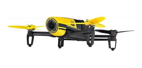 drone parrot bebop  camera fullhd yellow  bateria mercadolivre