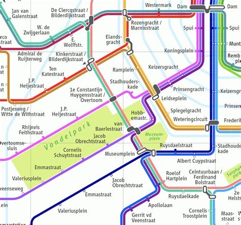 amsterdam tram map map transit map metro map