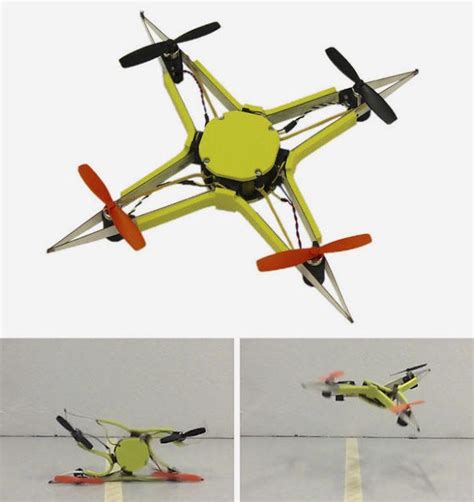insect inspired drones  unbreakable turns  rigid  flexible  collision