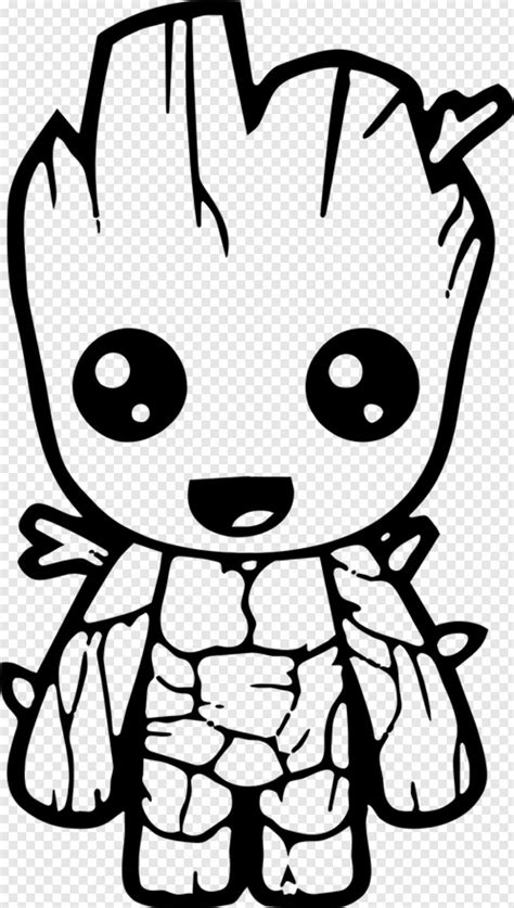 printable coloring pages groot cannonoirandolph