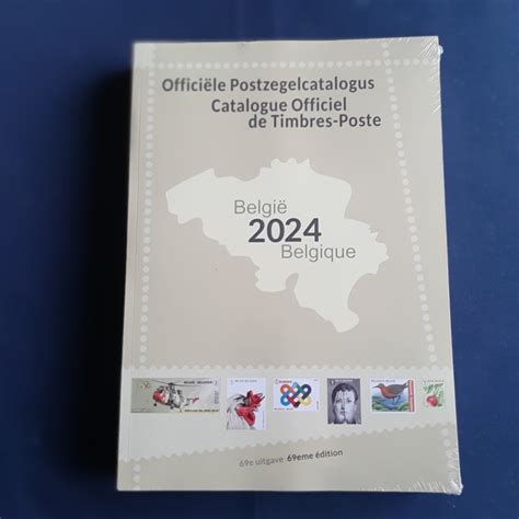 belgie nieuw zopas verschenen officiele belgische postzegelcatalogus  catawiki