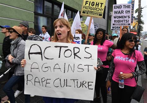 Metoo Movement Marches On Hollywood Against Sexual Assault And Harassment