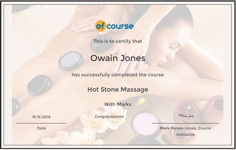 massage hot stone massage treatments course uk