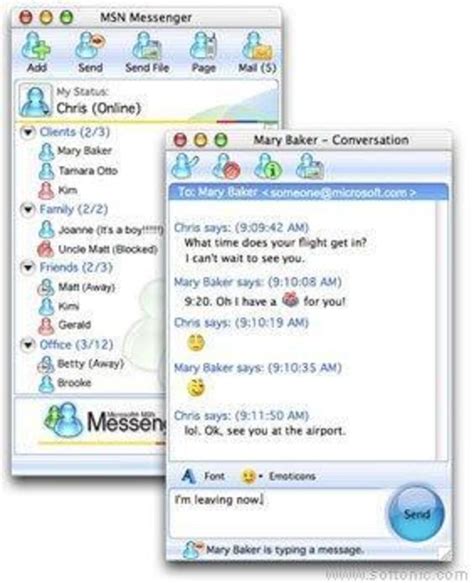 msn messenger  mac