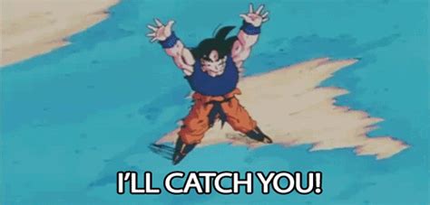 i ll catch you dragon ball z find and share on giphy