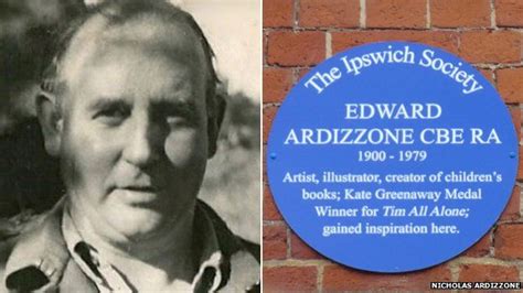Edward Ardizzone Honoured With Ipswich Blue Plaque Bbc News
