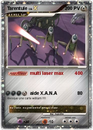 Pokémon Tarentule 11 11 Multi Laser Max 400 Ma Carte