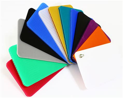 mm coroplast sheets custom size color thickness  sample