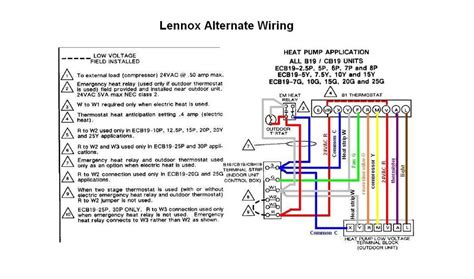 lennox heat pump air handler wiring diagram collection faceitsaloncom