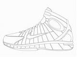 Coloring Nba Pages Shoes Getcolorings Warriors Printable sketch template