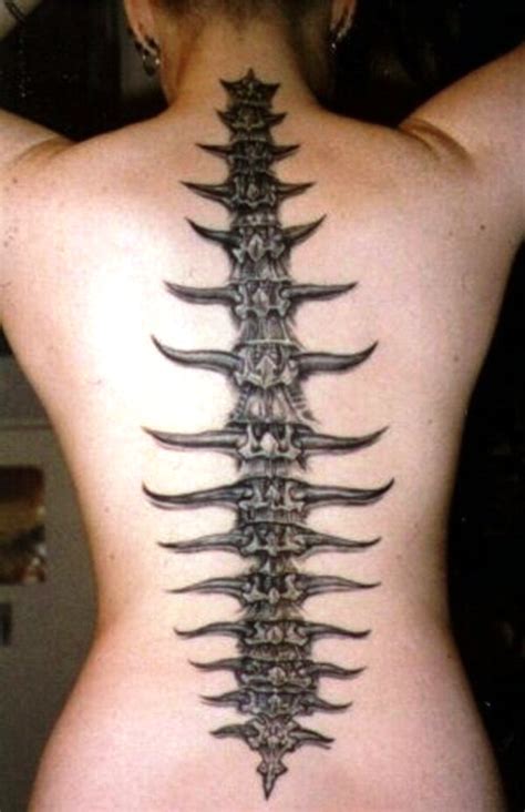 25 best and awesome spine tattoos for women flawssy