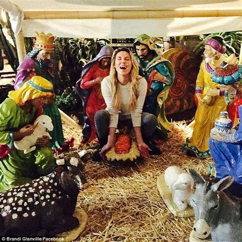 brandi glanville deletes vile and offensive nativity scene photo from instagram after sparking
